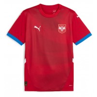 Maglia Calcio Serbia Prima Divisa Europei 2024 Manica Corta